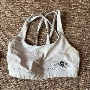 Lululemon Athletica light blue Cross-Back Sports Bra